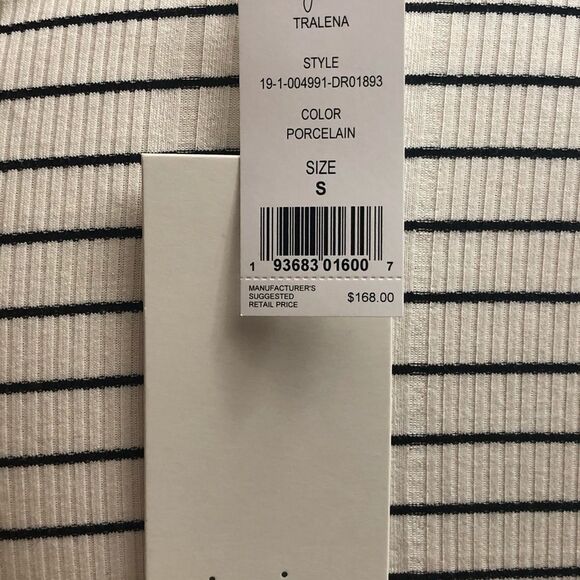 New with Tags Joie Tayanita Stripped T-Shirt Dress, Size Small - Picture 3 of 4